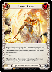 Invoke Suraya // Suraya, Archangel of Knowledge [DYN212] (Dynasty)  Rainbow Foil | Pandora's Boox