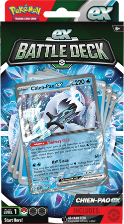 Pokémon TCG: Chien-Pao ex Battle Deck 07/14/2023