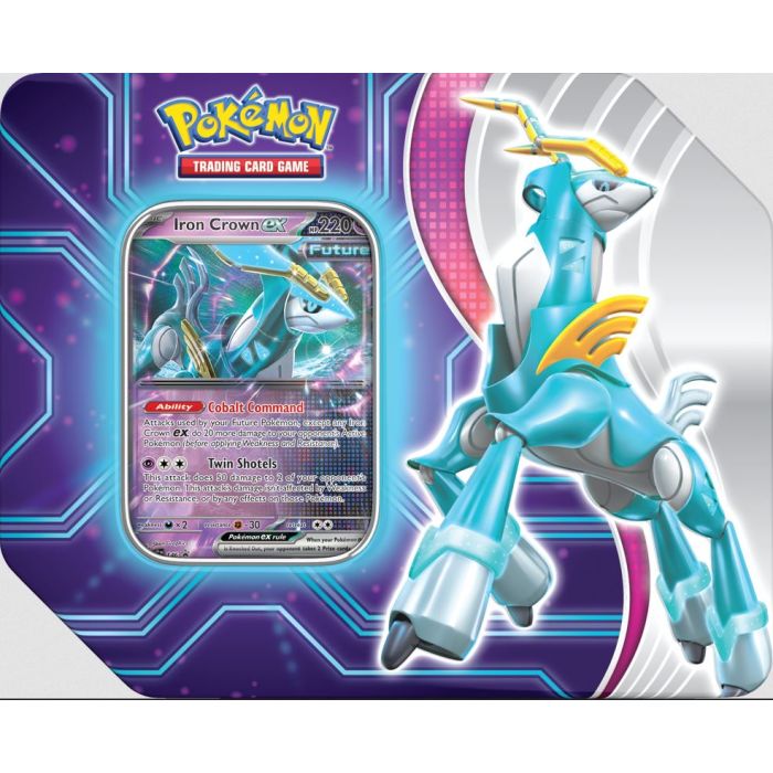 Pokemon Paradox Destinies Tin: Iron Crown (Sept 06)