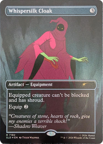 Whispersilk Cloak (7182) [Secret Lair Drop Series]