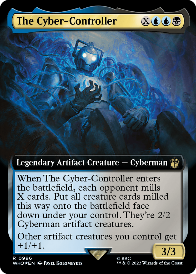 The Cyber-Controller (Extended Art) (Surge Foil) [Doctor Who] | Pandora's Boox