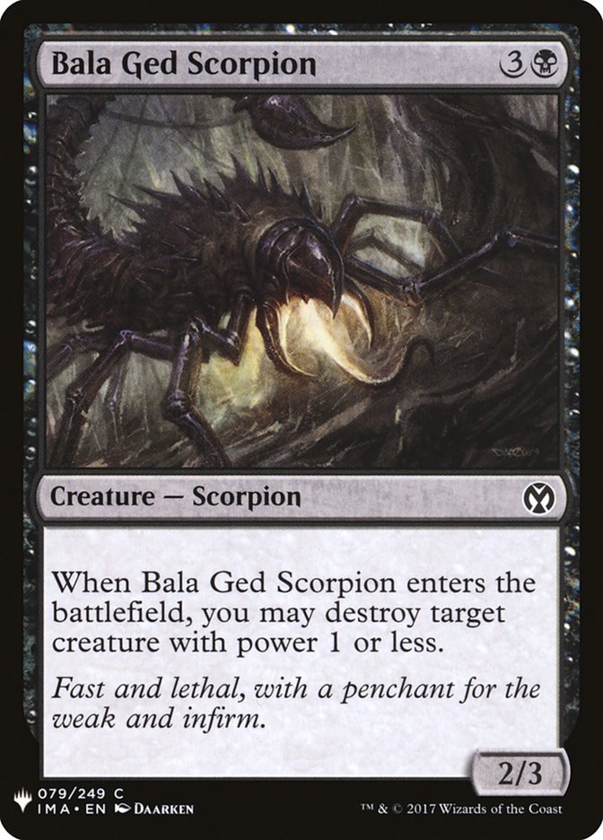 Bala Ged Scorpion [Mystery Booster] | Pandora's Boox