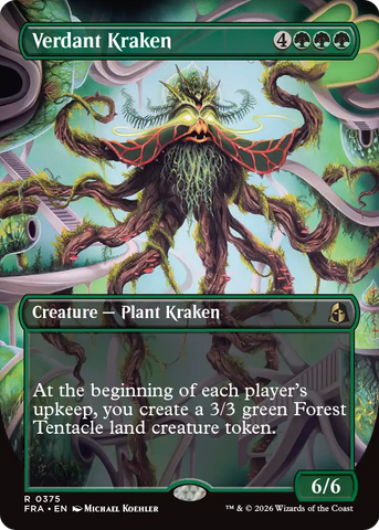 Verdant Kraken (Borderless) [Reality Fracture]