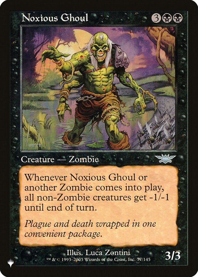 Noxious Ghoul [The List] | Pandora's Boox