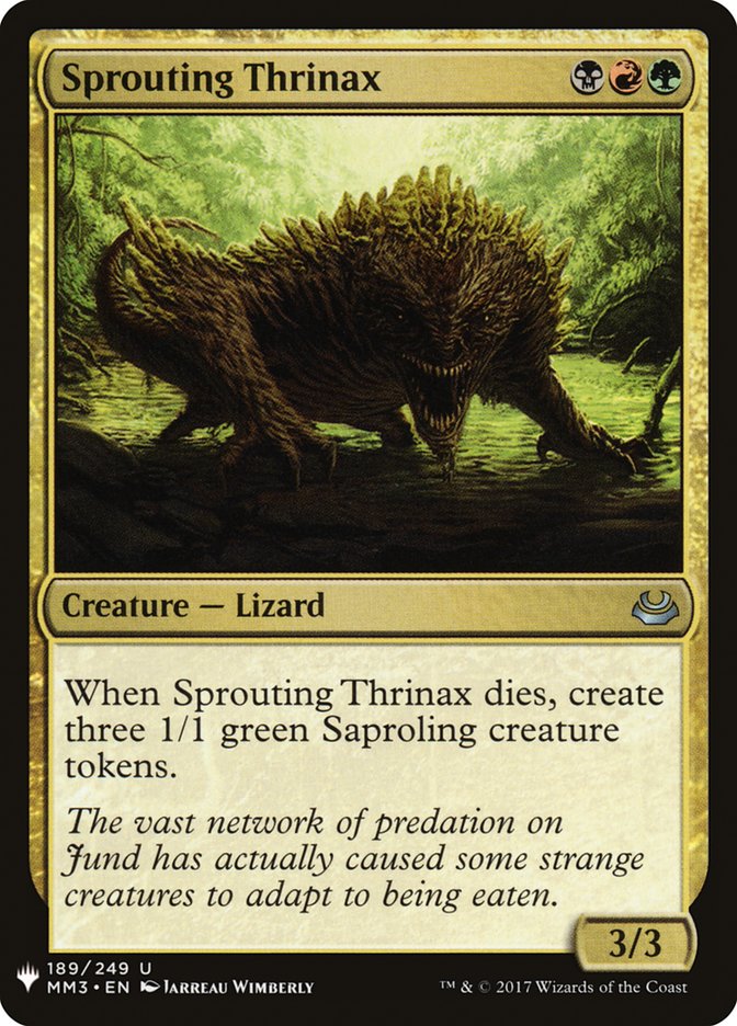 Sprouting Thrinax [Mystery Booster] | Pandora's Boox