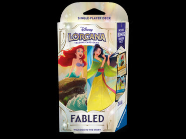 Lorcana Fabled Starter Set: Amber & Emerald