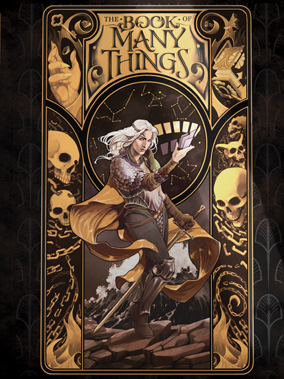 The Deck of Many Things Alt Cover | Pandora's Boox