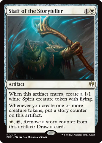 Staff of the Storyteller [Reality Fracture Commander]