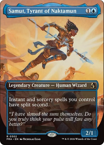 Samut, Tyrant of Naktamun (Borderless) [Reality Fracture]