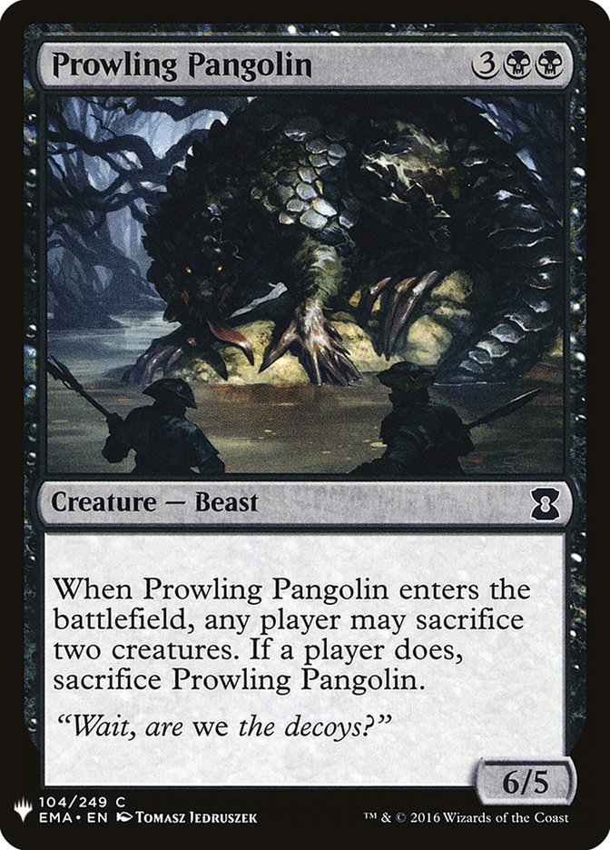 Prowling Pangolin [Mystery Booster] | Pandora's Boox
