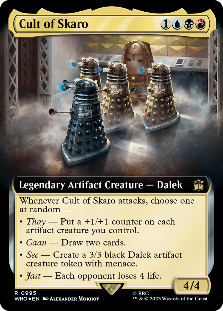 Cult of Skaro (Extended Art) (Surge Foil) [Doctor Who] | Pandora's Boox