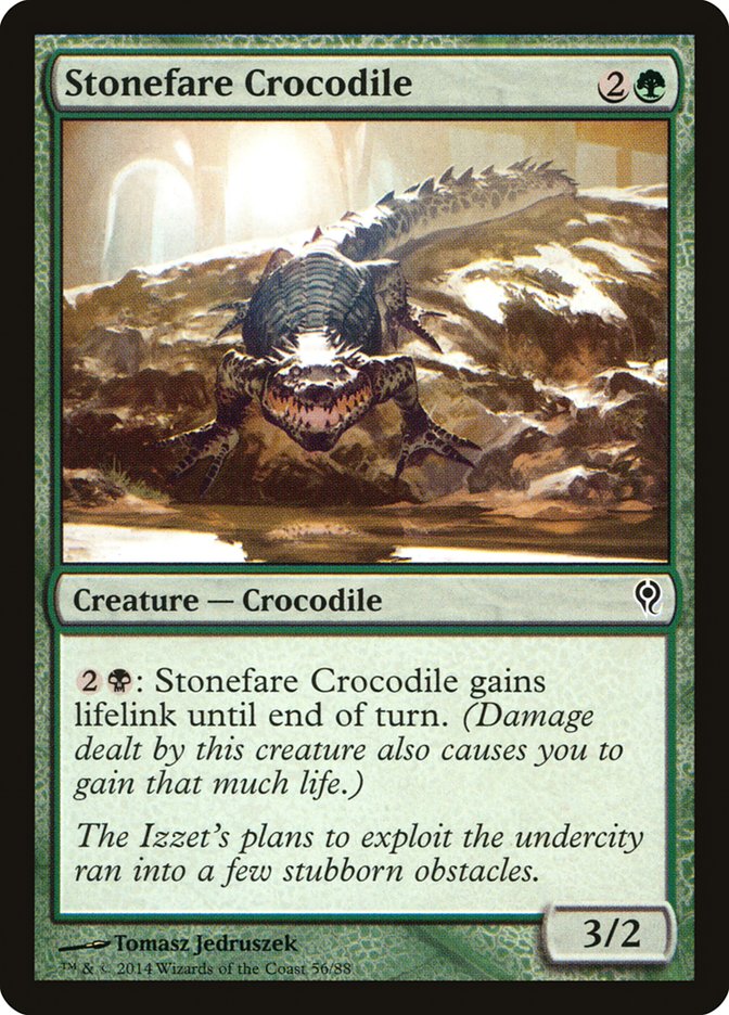 Stonefare Crocodile [Duel Decks: Jace vs. Vraska] | Pandora's Boox