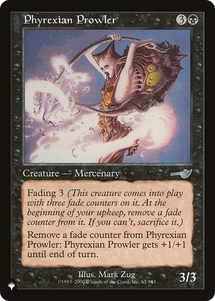 Phyrexian Prowler [The List] | Pandora's Boox