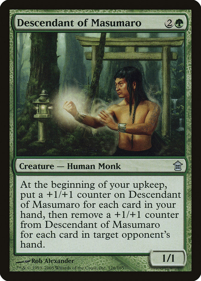 Descendant of Masumaro [Saviors of Kamigawa] | Pandora's Boox