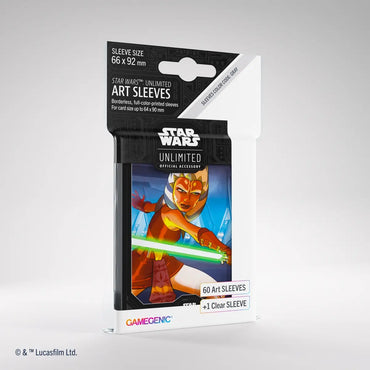 Star Wars Unlimited: Gamegenic Sleeves 60 count Ahsoka Tano (Nov 8)