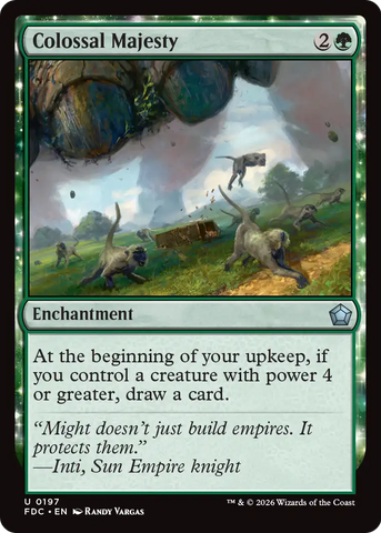 Colossal Majesty [Foundations Commander]