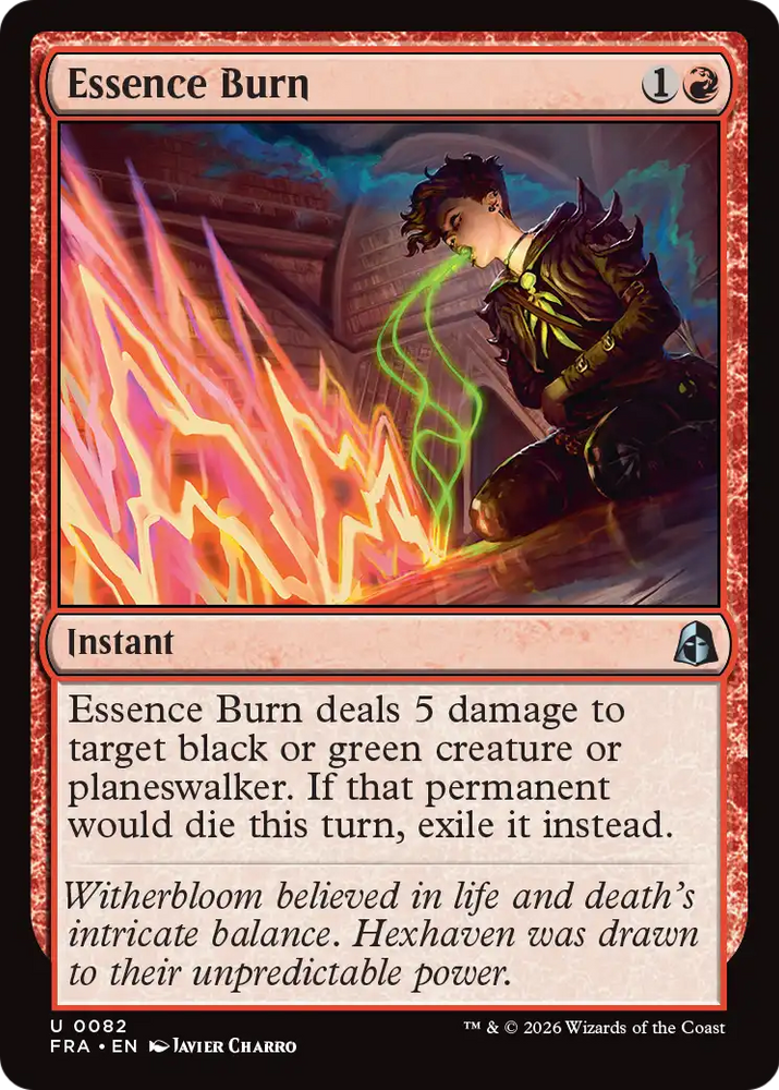 Essence Burn [Reality Fracture]