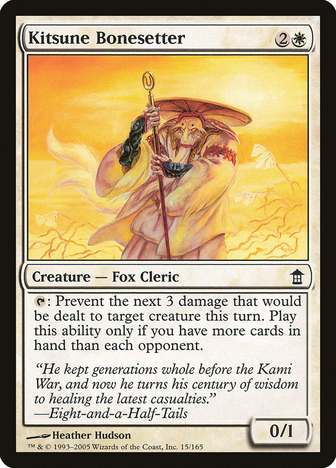 Kitsune Bonesetter [Saviors of Kamigawa] | Pandora's Boox