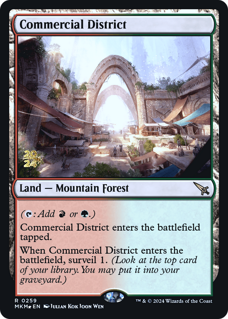 Commercial District [Murders at Karlov Manor Prerelease Promos] | Pandora's Boox