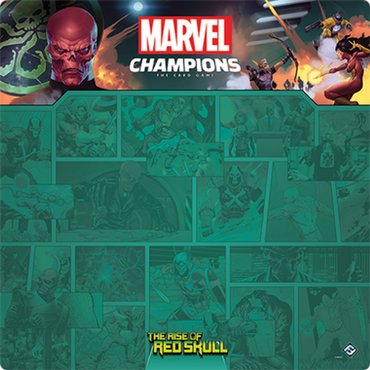 3' X 3' Playmat: Mavel Rise of Red Skull