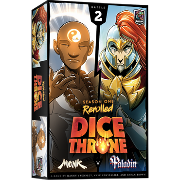 Dice Throne S1 Rerolled Monk V Paladin