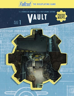 Fallout The Roleplaying Game: Map Pack 1 - Vault | Pandora's Boox
