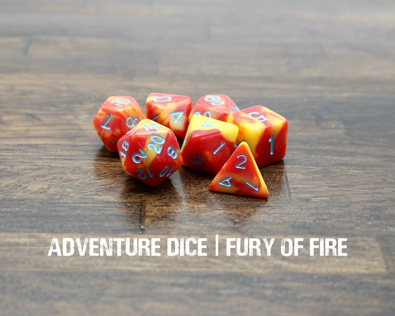 Adventure Dice: Fury of Fire | Pandora's Boox