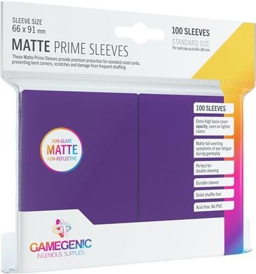 Gamegenic Prime Sleeves Purple (100 pk)