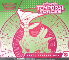 Scarlet & Violet Temporal Forces Elite Trainer Box (march 22) | Pandora's Boox