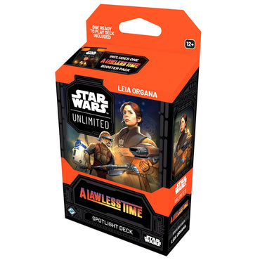 Star Wars Unlimited: A Lawless Time Spotlight Deck: Leia Organa (One per customer)
