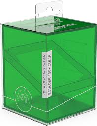 Boulder (100) Deck Box Emerald