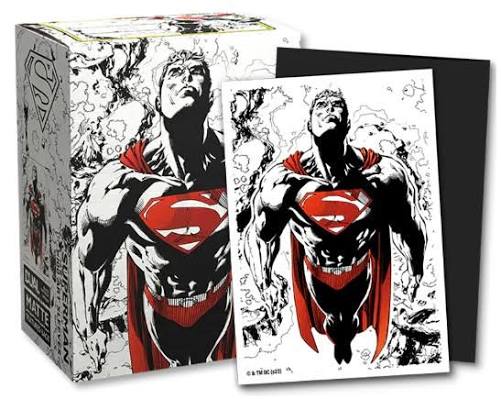 Dragon Shield Art Sleeves (100 pk) Superman Core Red/white