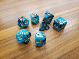 Adventure Dice 7pc Extreme Bowling