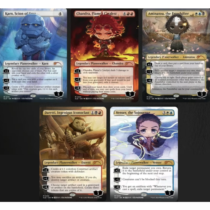 Secret Lair: Li'L'est Walkers Rainbow Foil