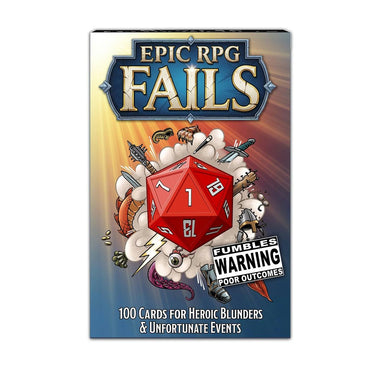 Epic RPG Fails - Cards