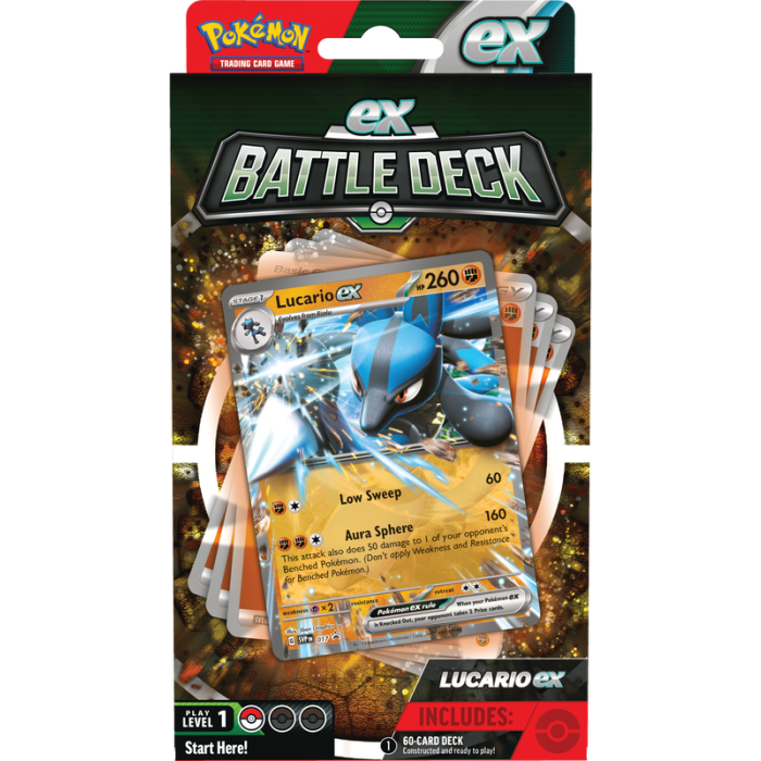 Pokemon Battle Deck: Lucario EX