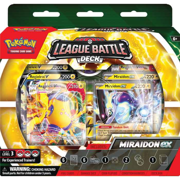 Pokemon League Battle Deck Miraidon EX | Pandora's Boox