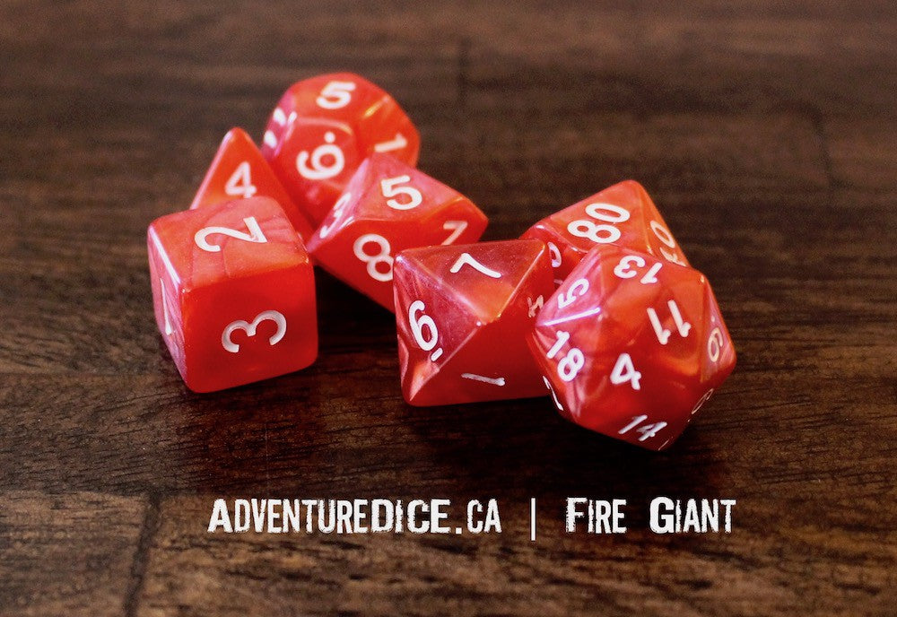 Adventure Dice: Fire Giant | Pandora's Boox