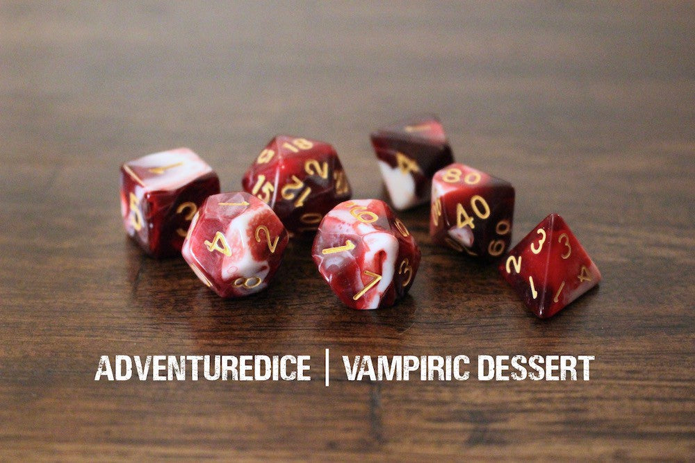 Adventure Dice: Vampiric Dessert | Pandora's Boox