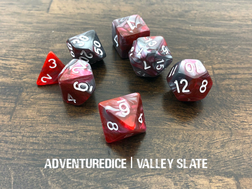 Adventure Dice: Valley Slate | Pandora's Boox