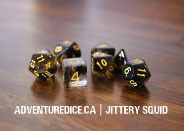 Adventure Dice: Jittery Squid