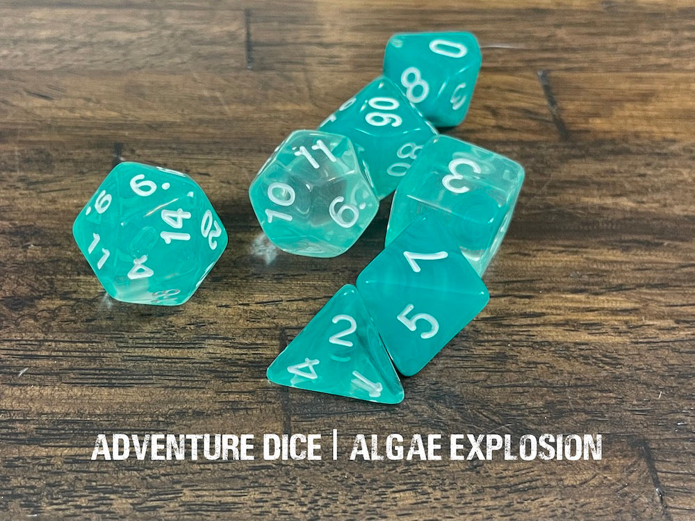 Adventure Dice: Algae Explosion | Pandora's Boox