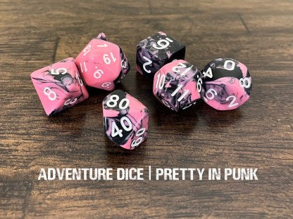 Adventure Dice: Pretty in Punk | Pandora's Boox