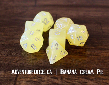 Adventure Dice: Banana Cream Pie
