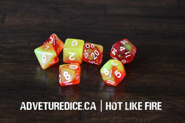 Adventure Dice: Hot Like Fire