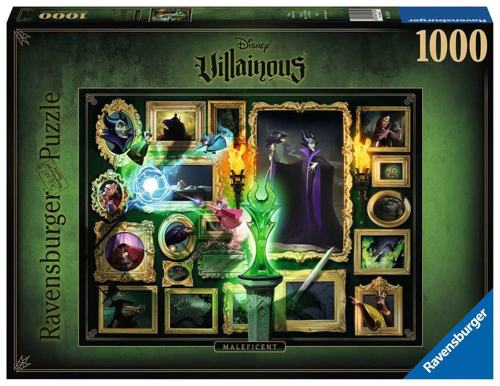 Villainous 1000 pc puzzle: Villainous Maleficent