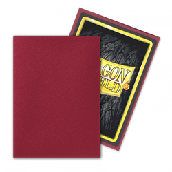 Dragon Shield Matte (100 pk) Blood Red