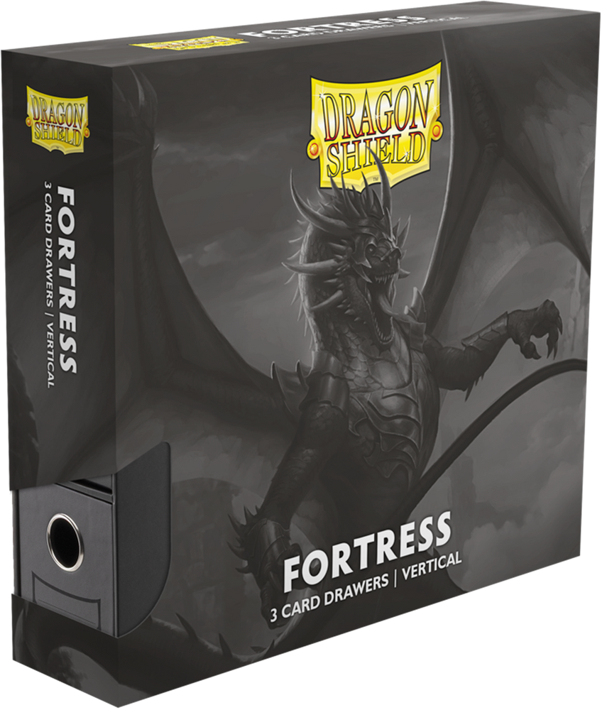 Dragon Shield Fortress Drawers: Black