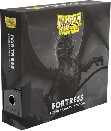 Dragon Shield Fortress Drawers: Black