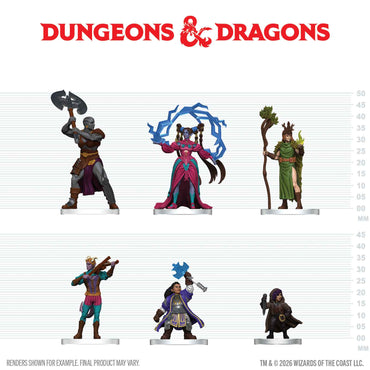 Icons of the Realms: Player's Handbook Spells 7 Steel Starter set